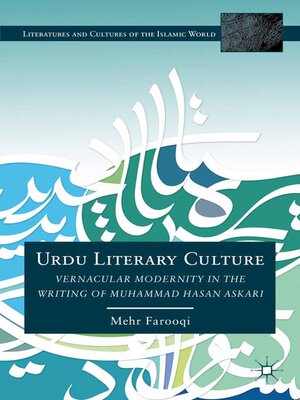 cover image of Urdu Literary Culture